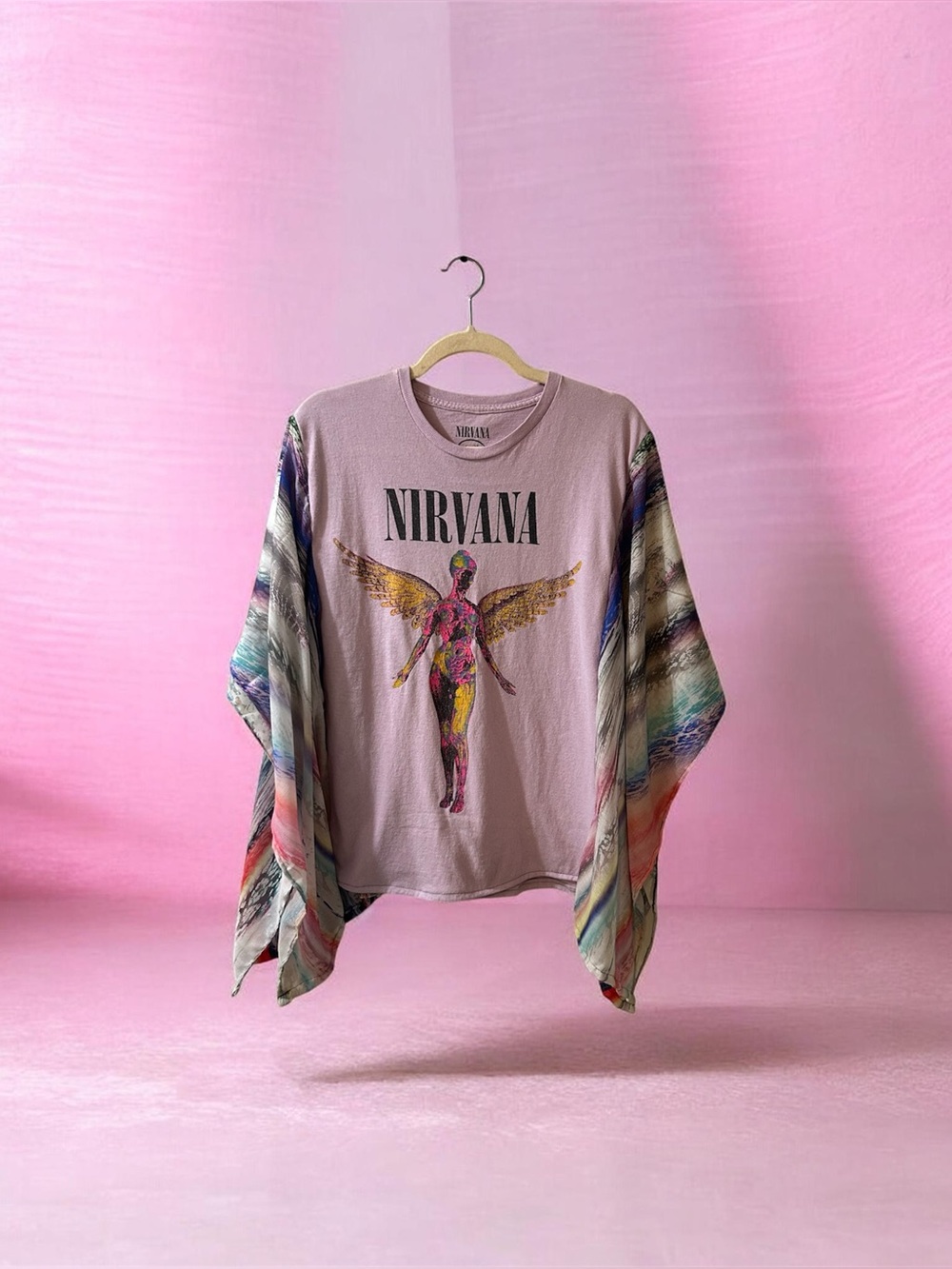 Nirvana Upcycled tee